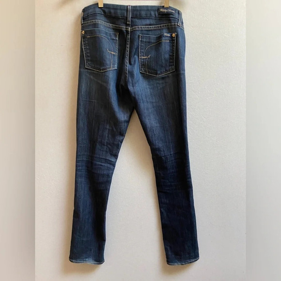 Fidelity Rev slim straight leg mid rise Denim Jeans Sz 29 - Picture 2 of 11